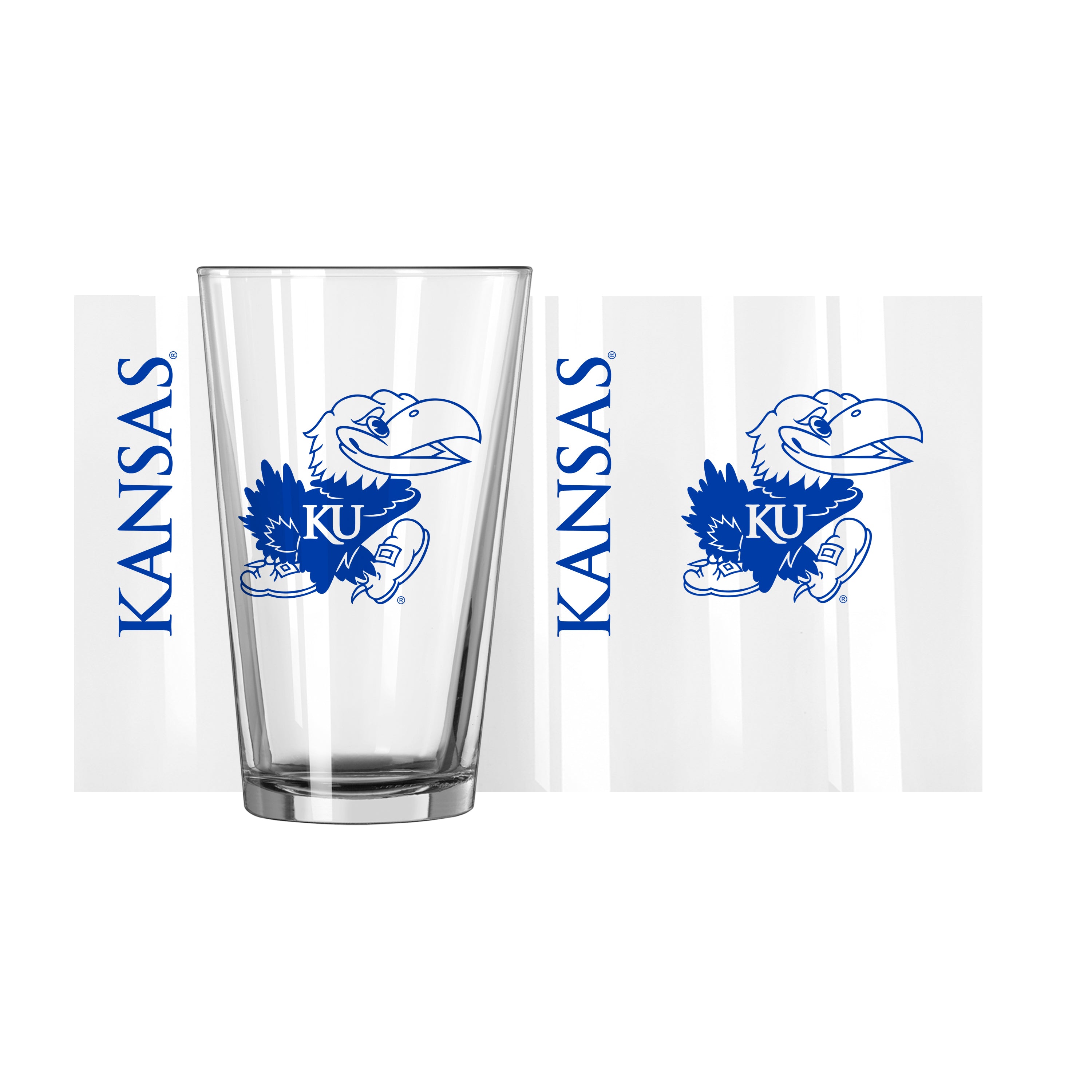 Kansas Alternate 16 oz. Gameday Pint Glass