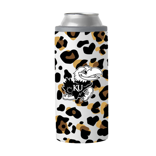 Product Image for Kansas 12oz Neutral Leopard Slim Can Coolie