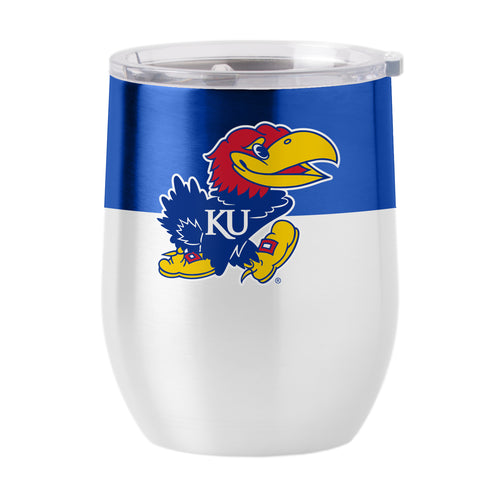 Product Image for Kansas 16oz Colorblock Stainless Curved Beverage
