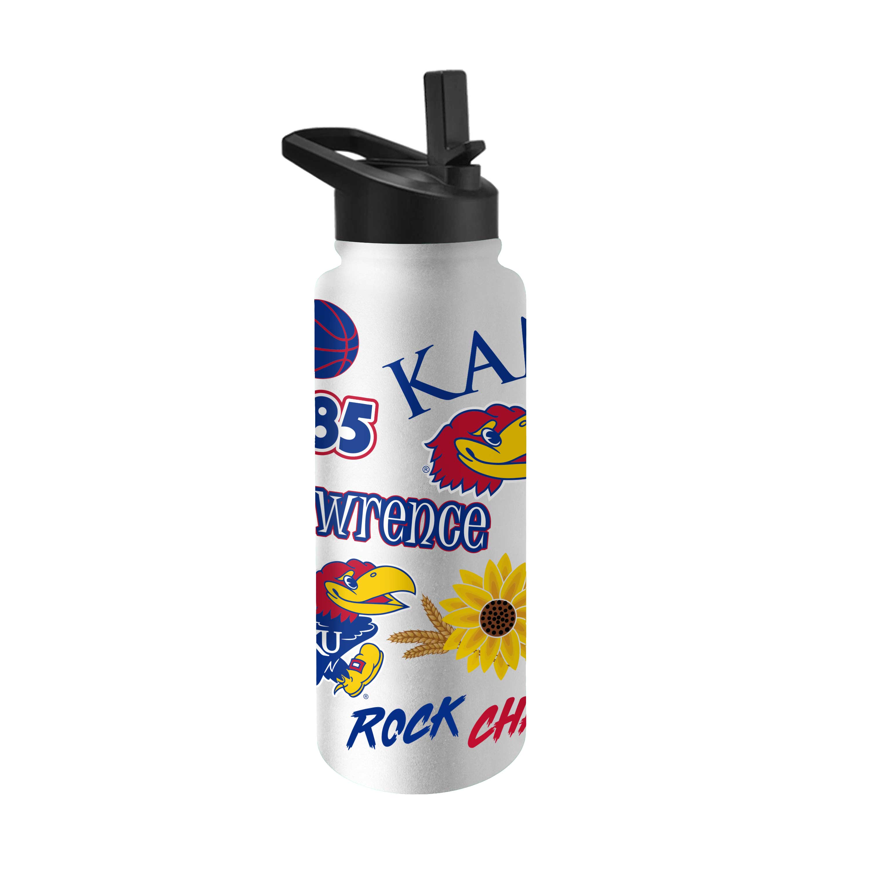 Kansas 34oz Native Quencher Bottle - Logo Brands