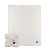 Kansas State Cable Knit Throw 50x60