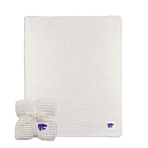 Product Image for Kansas State Cable Knit Throw 50x60