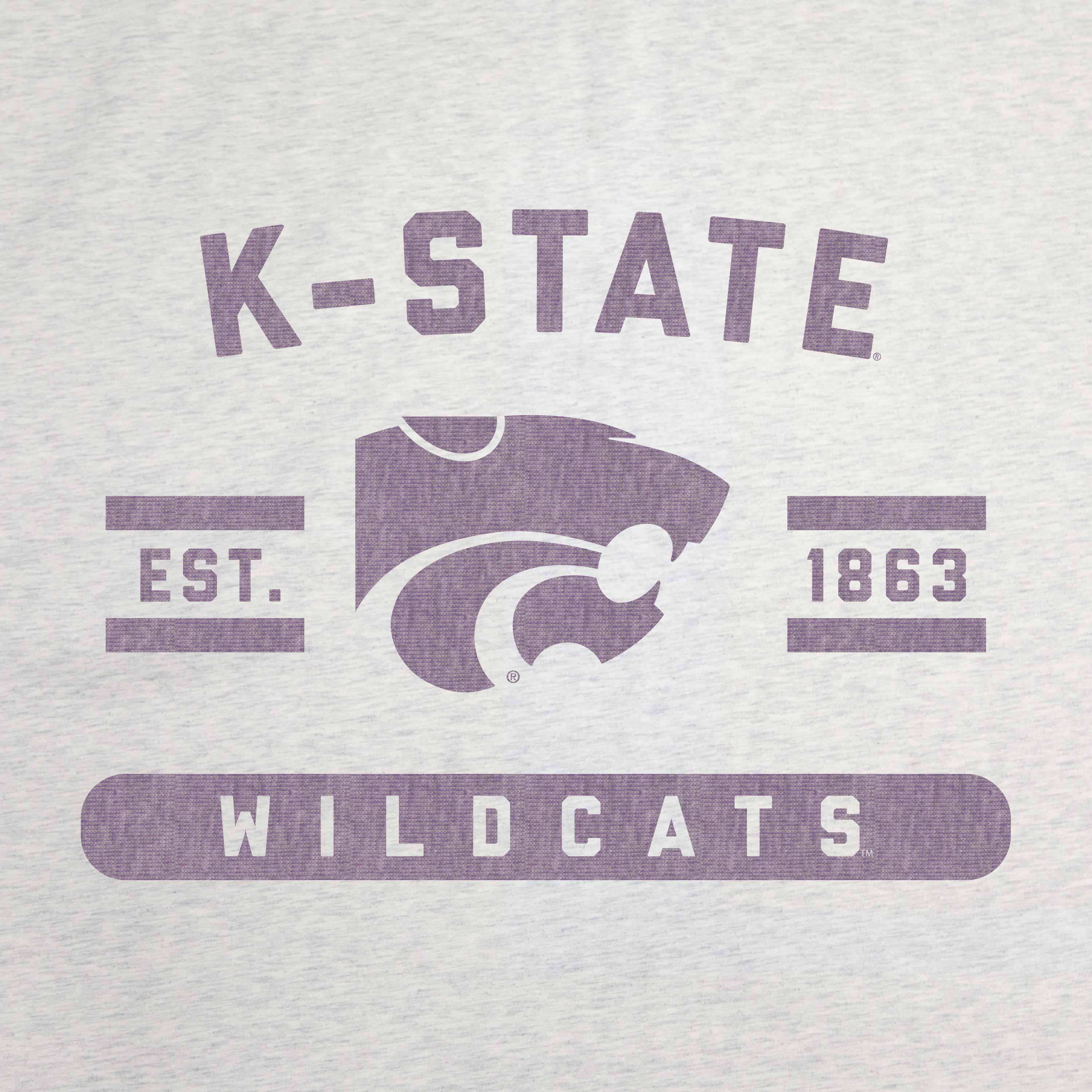 Kansas State Sublimated Sweatshirt Blanket