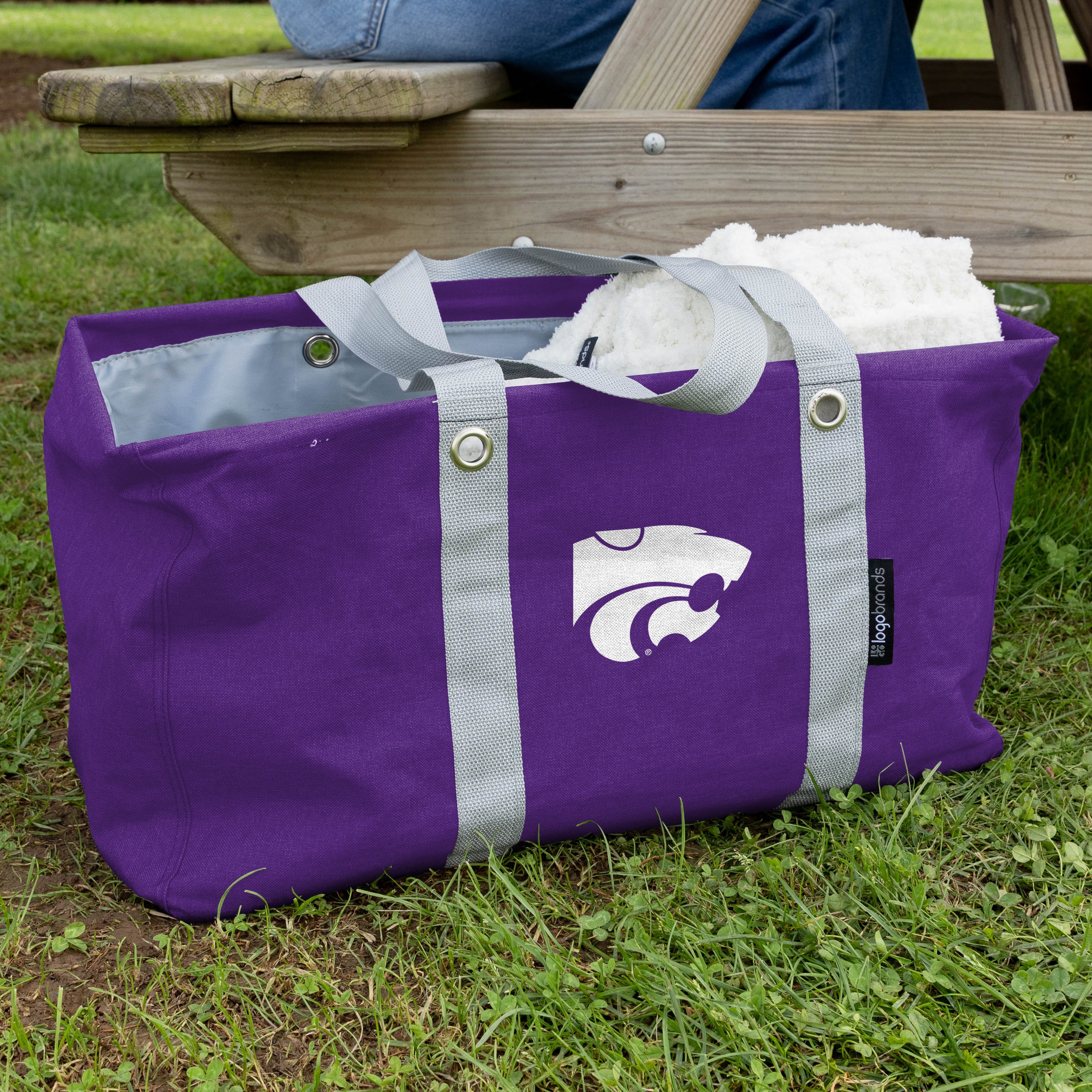 KS State Crosshatch Picnic Caddy