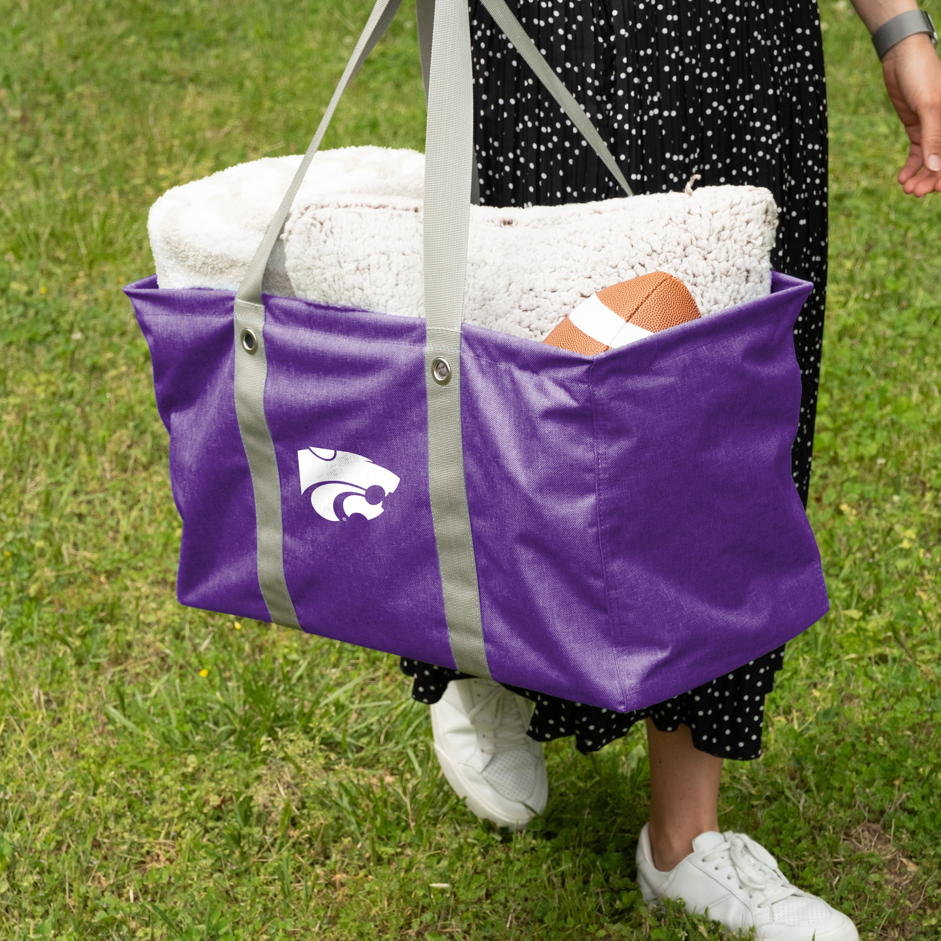 KS State Crosshatch Picnic Caddy