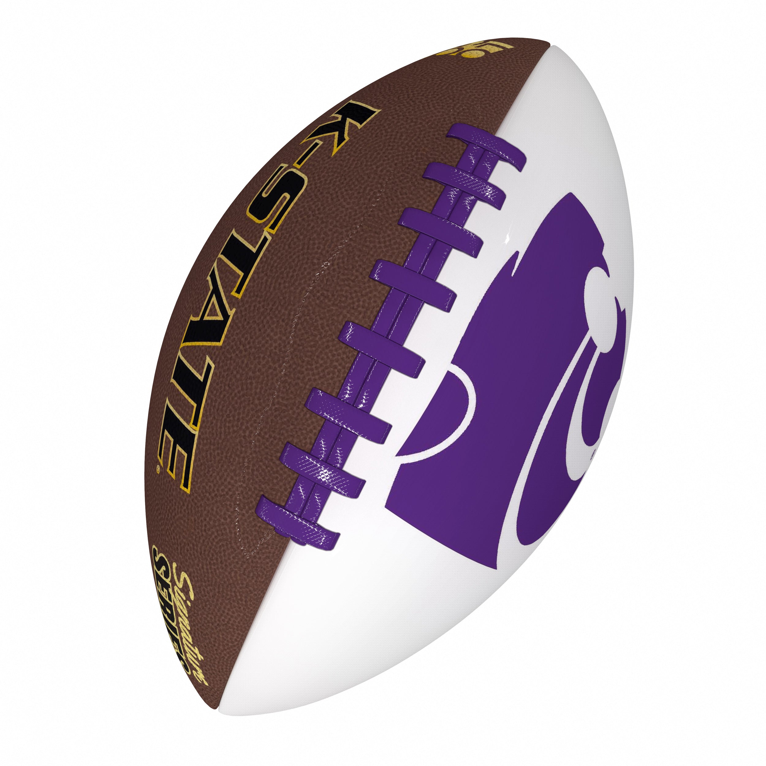 KS State Official-Size Autograph Football