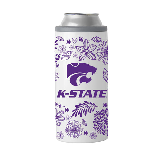 Product Image for Kansas State 12oz Botanical Slim Can Coolie