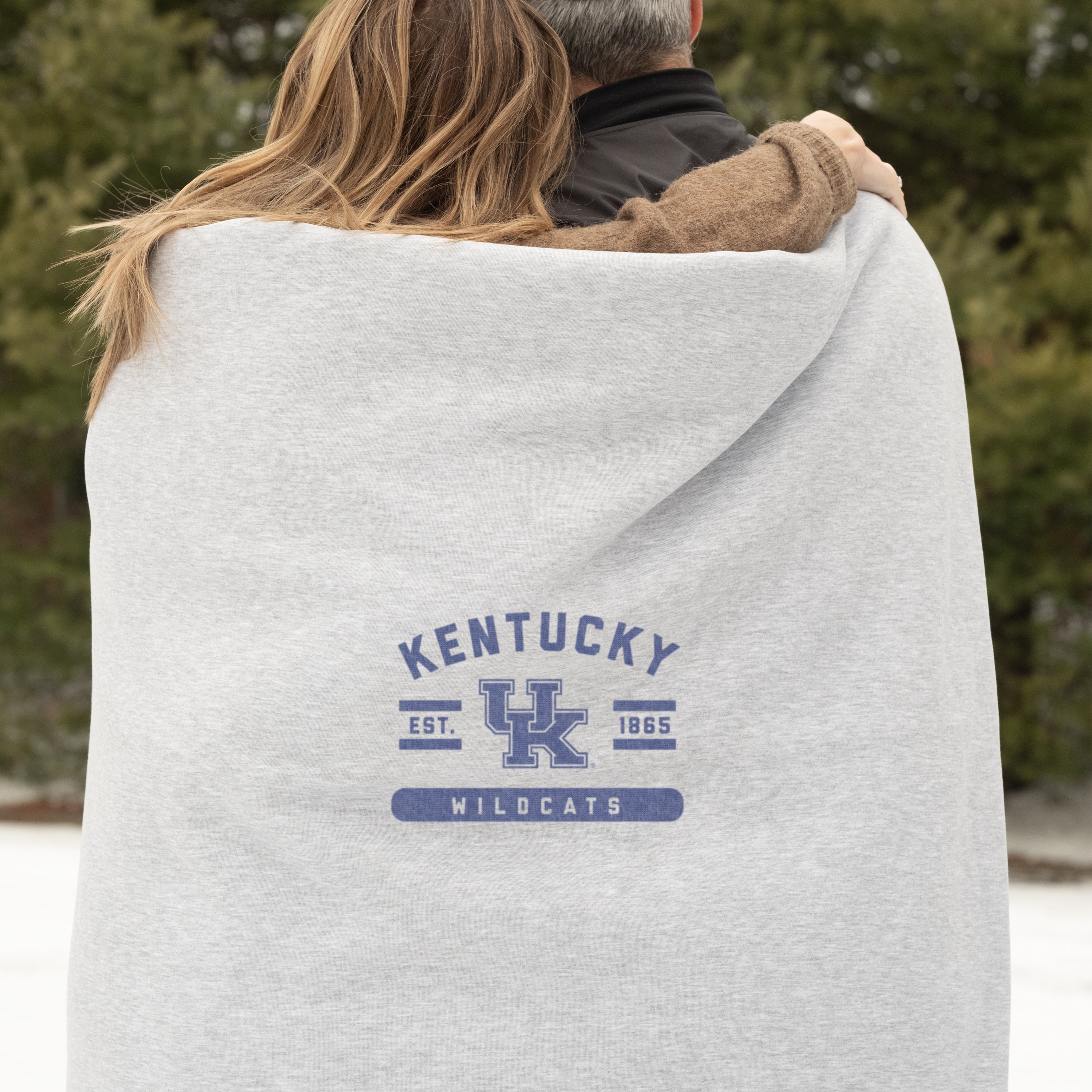 Kentucky Sublimated Sweatshirt Blanket