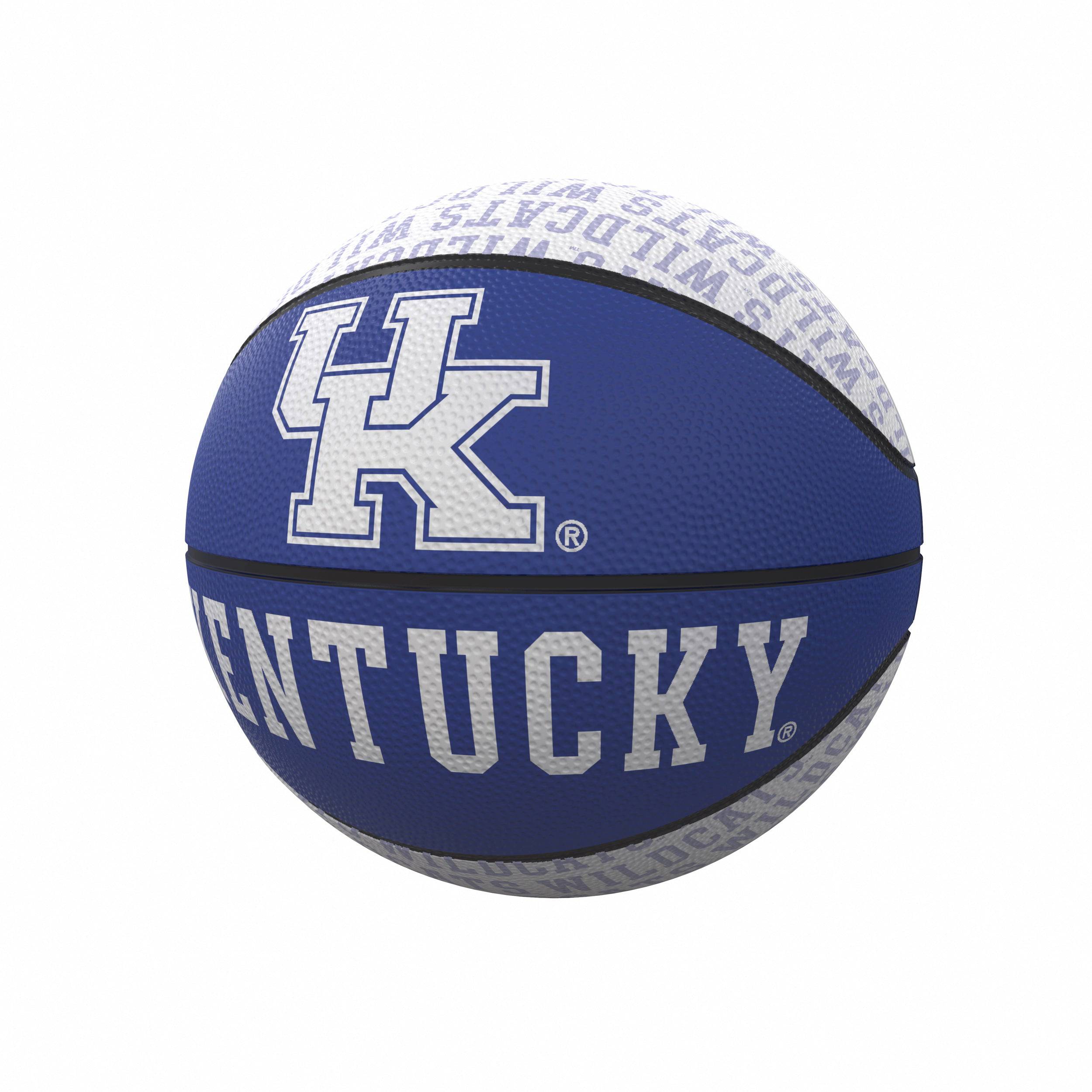 Kentucky Mini-Size Rubber Basketball