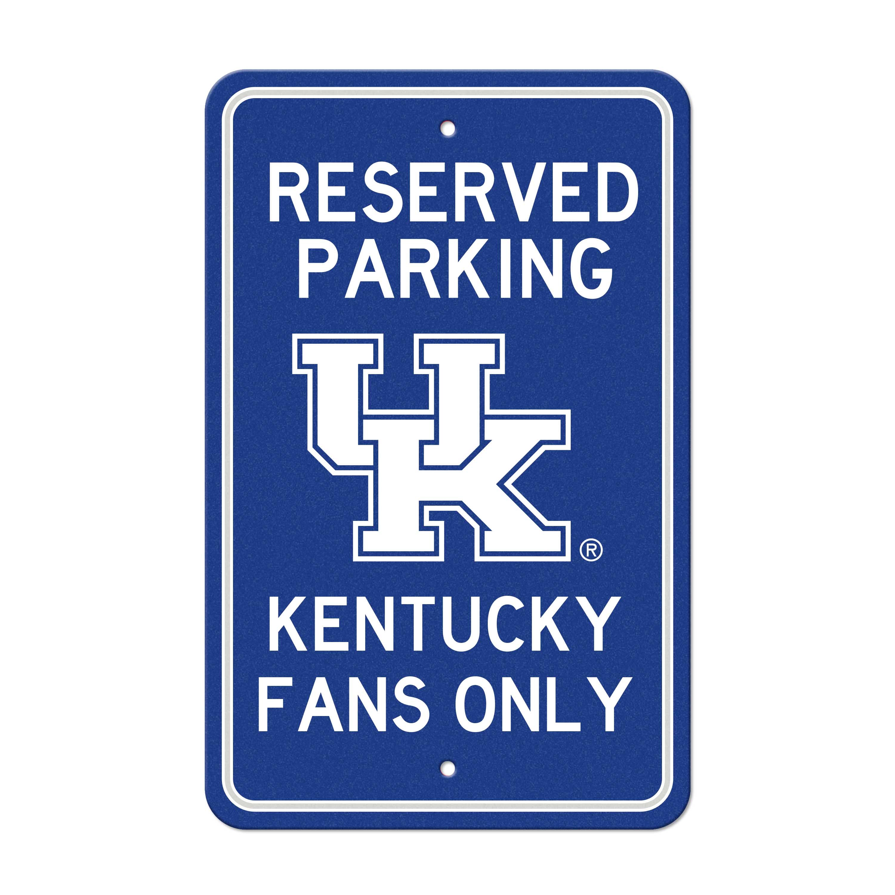 University of Kentucky Parking Sign