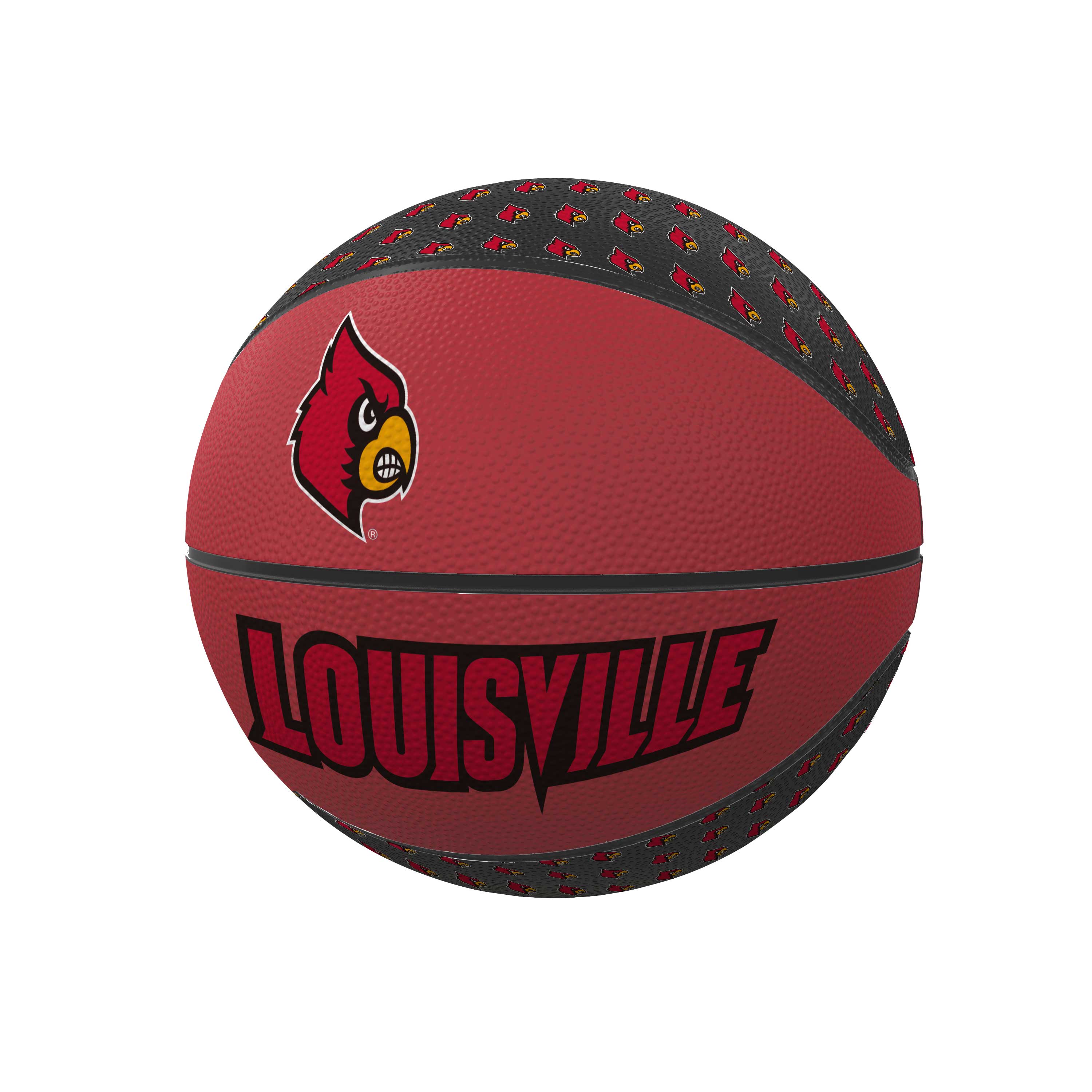 Louisville Mini-Size Rubber Basketball