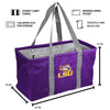 LSU Crosshatch Picnic Caddy