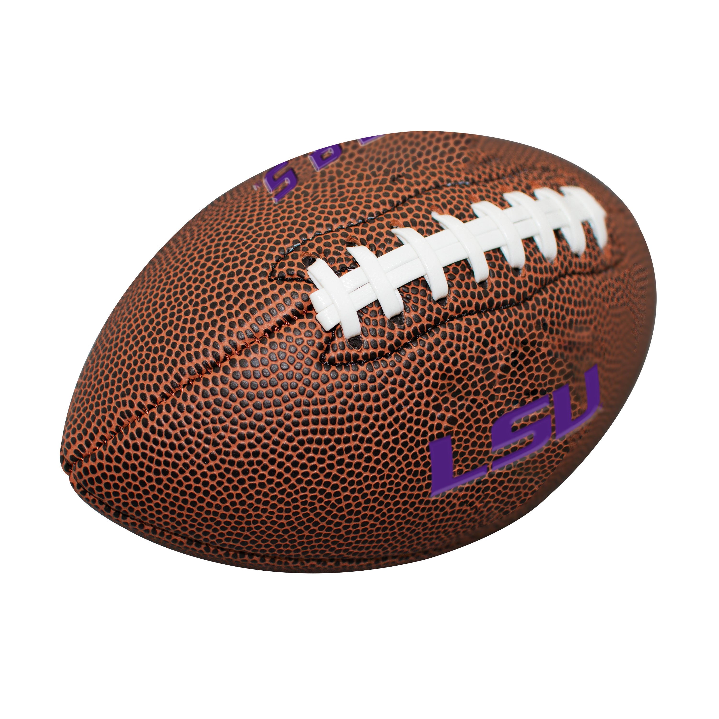 LSU Mini Size Composite Football - Logo Brands