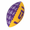 LSU Mini-Size Rubber Football