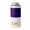 LSU 12oz Colorblock Slim Can Coolie