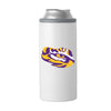 LSU  Letterman 12 oz Slim Can Coolie