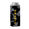 LSU Black Camo 12oz Slim Can Coolie