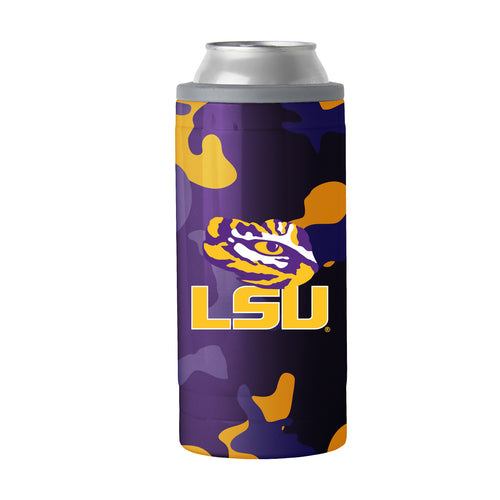 Product Image for LSU 12oz Camo Swagger Slim Can Coolie