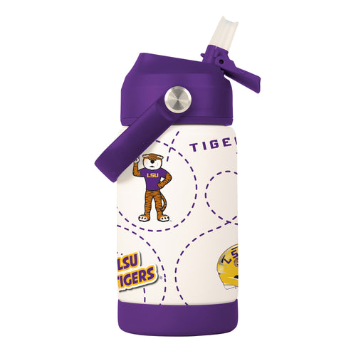 Product Image for LSU 12oz Mascot SS Kids Bottle