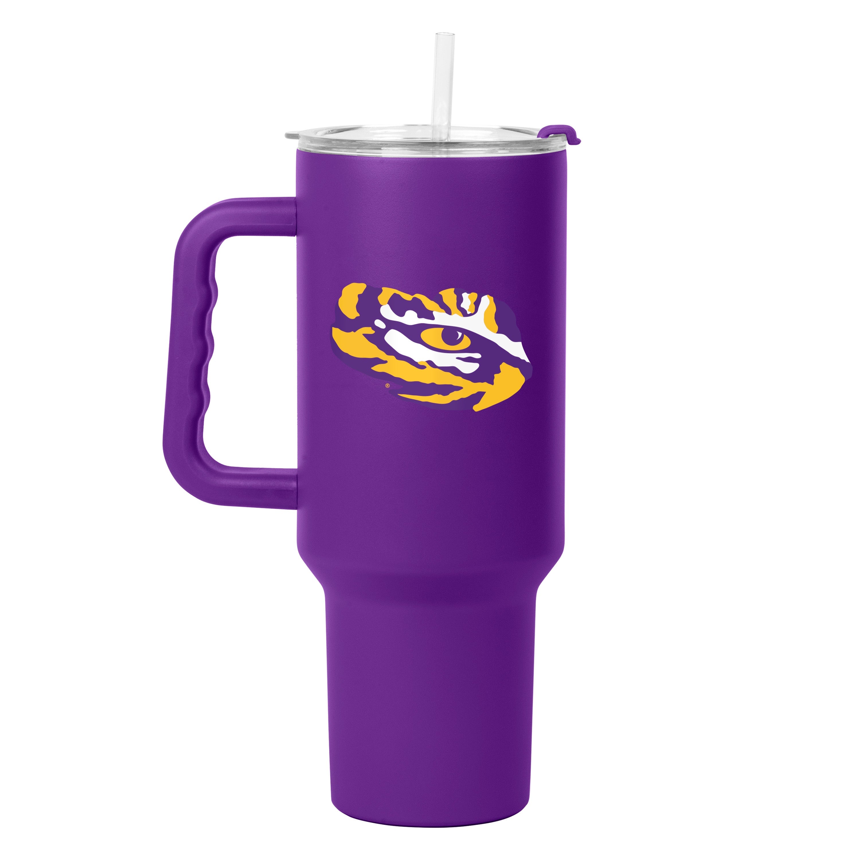 LSU 40oz Flipside Powder Coat Tumbler - Logo Brands