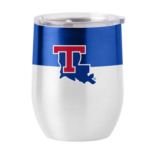 Product Image for Louisiana Tech 16oz Colorblock Stainless Curved Beverage