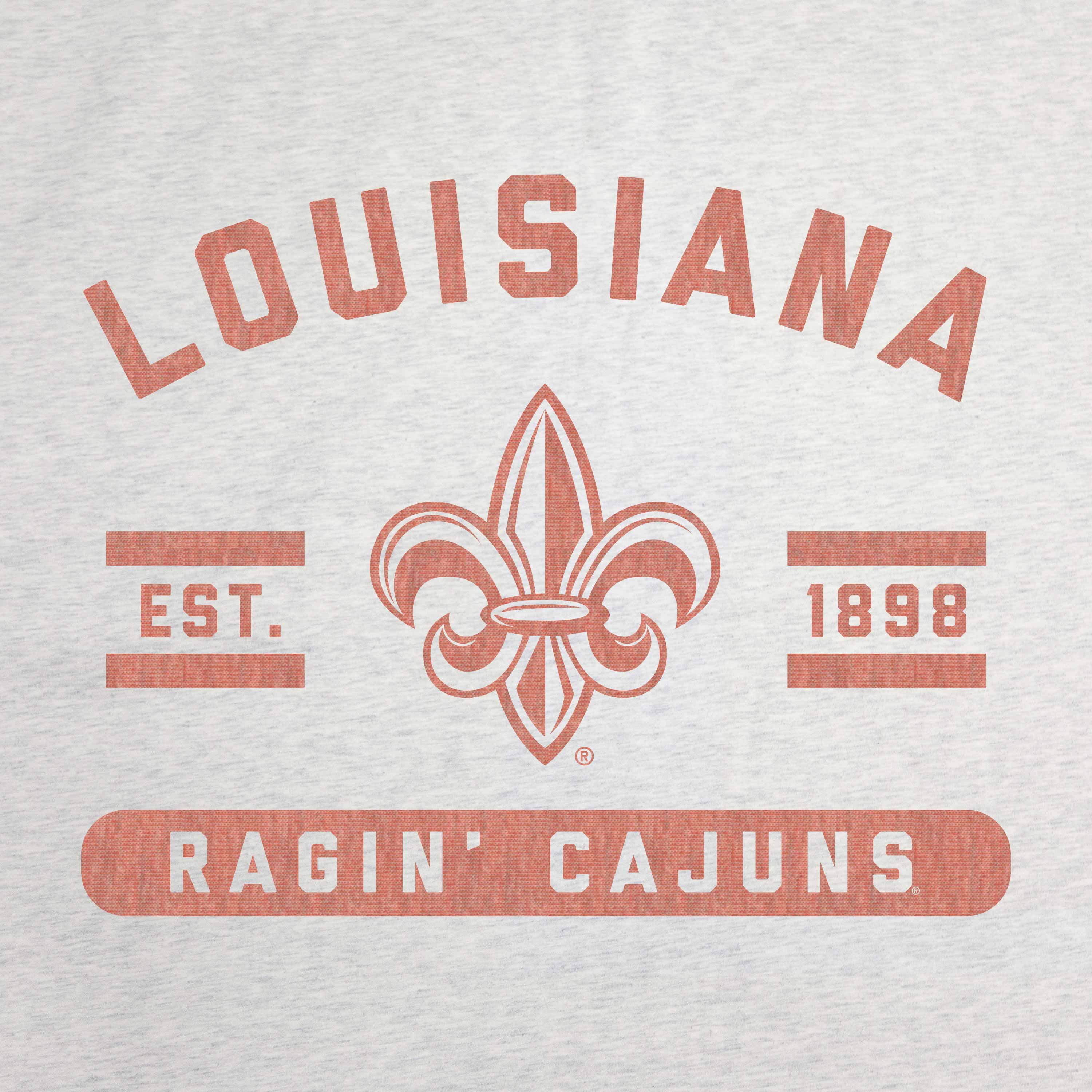 Louisiana Lafayette Sublimated Sweatshirt Blanket