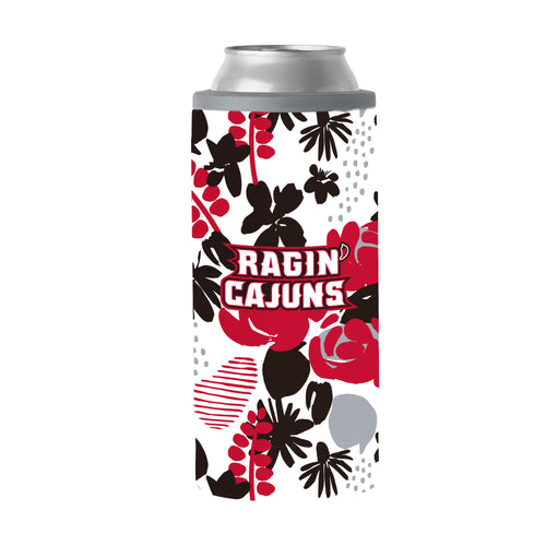 Product Image for Louisiana - Lafayette 12oz Floral Slim Can Coolie
