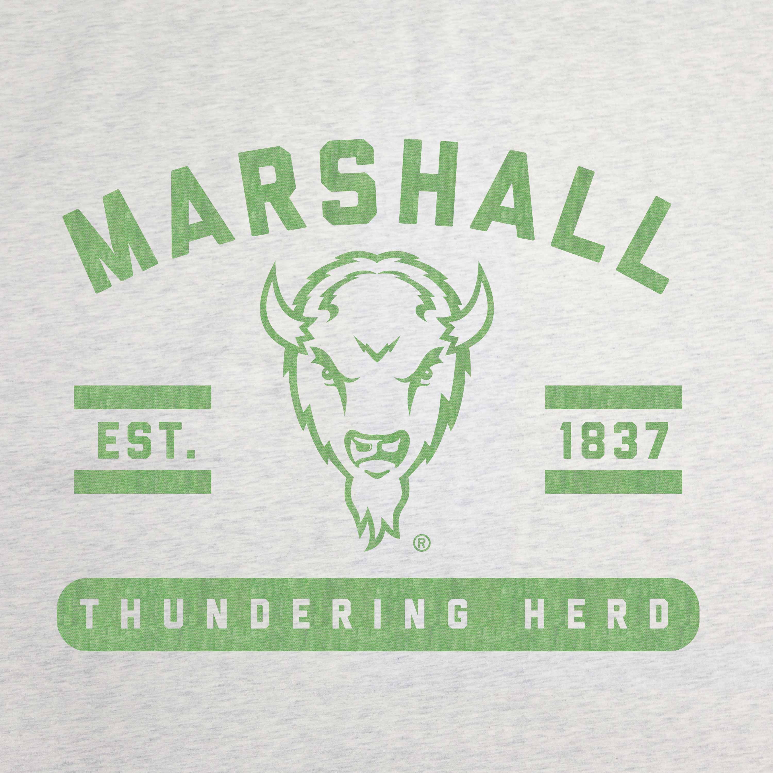 Marshall Sublimated Sweatshirt Blanket