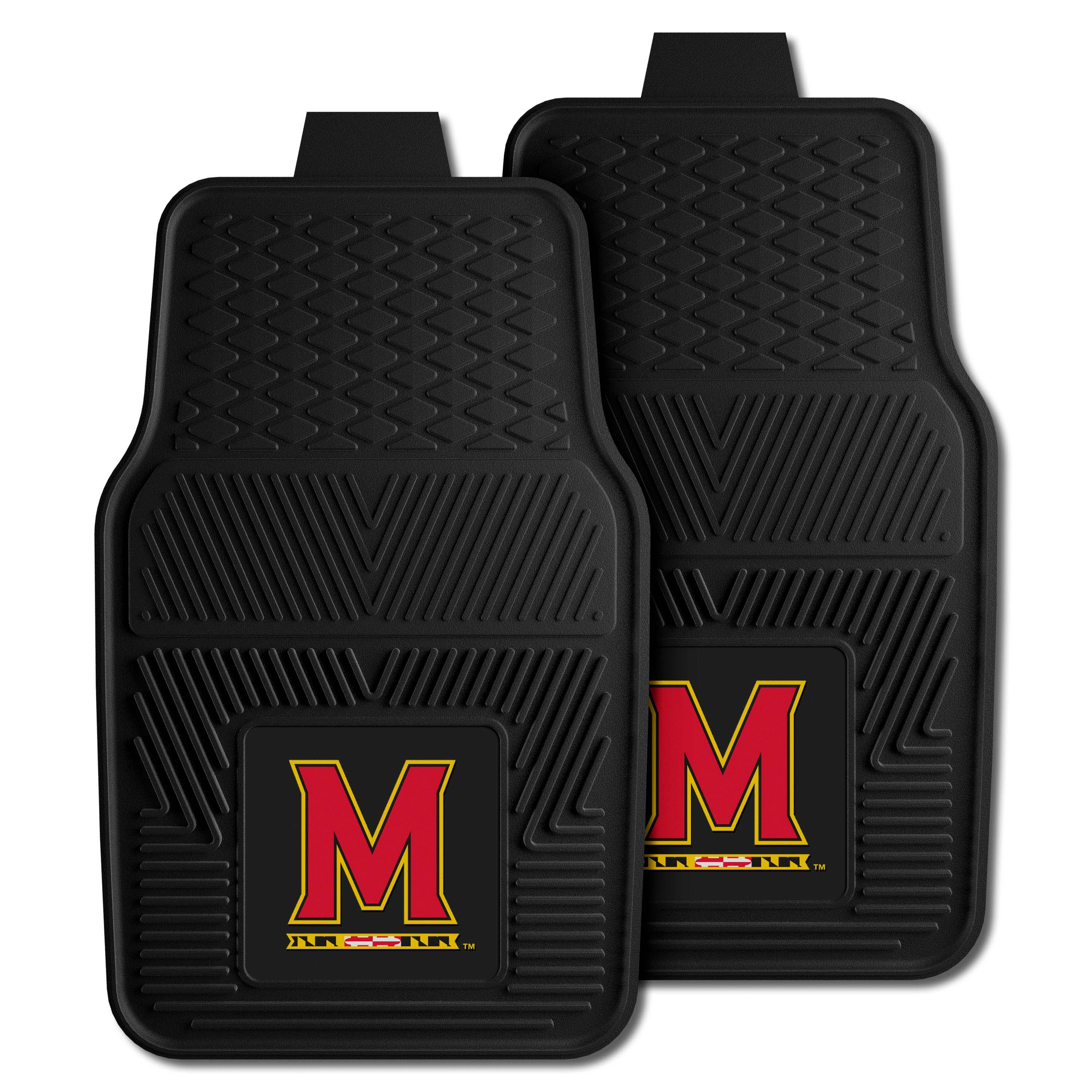 University of Maryland 2-pc Vinyl Car Mat Set