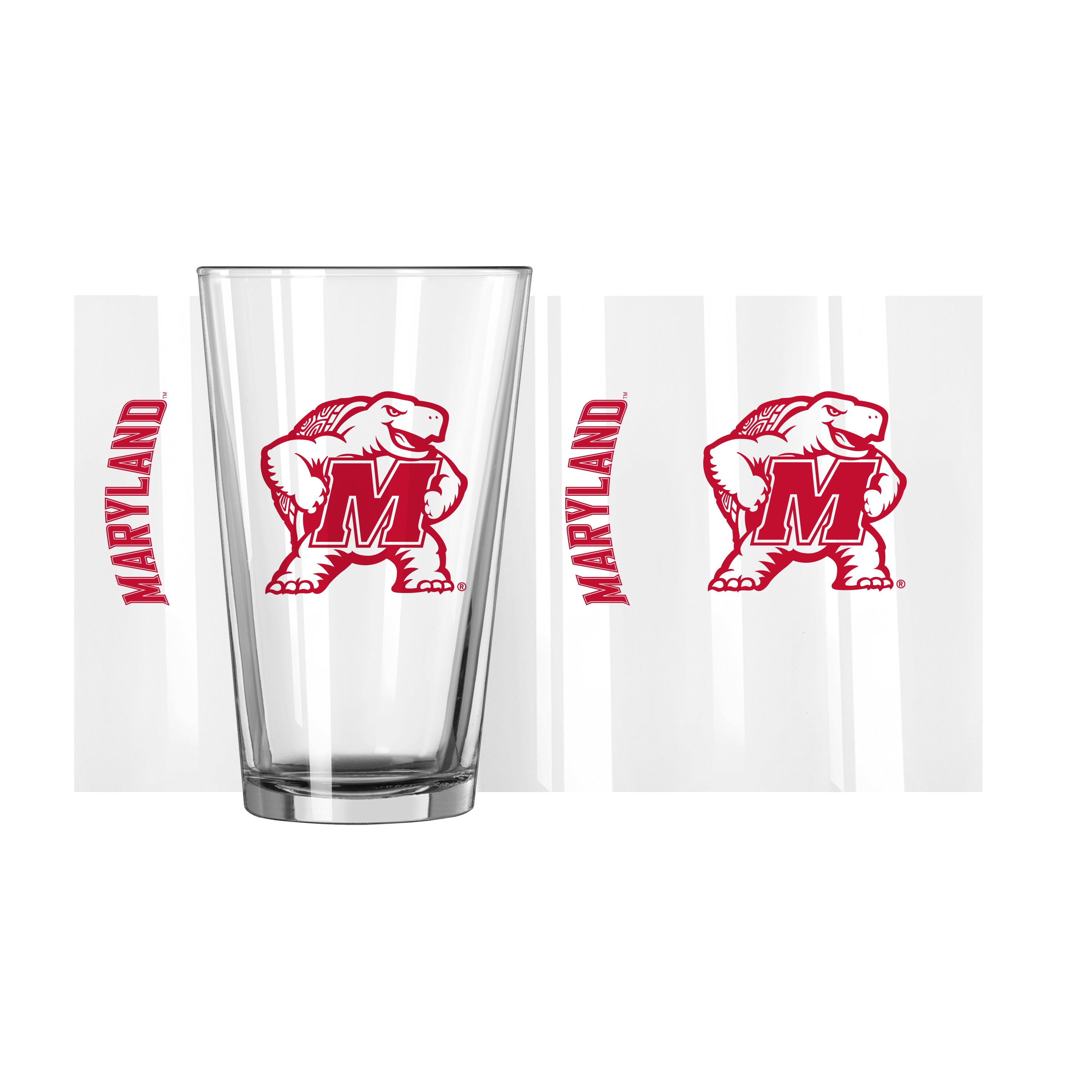 Maryland 16oz Gameday Pint Glass
