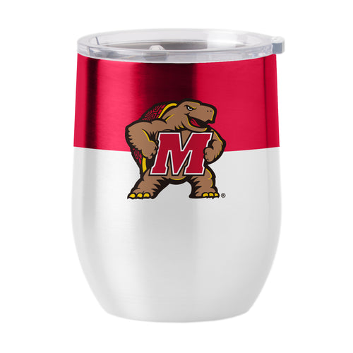 Product Image for Maryland 16oz Colorblock Stainless Curved Beverage
