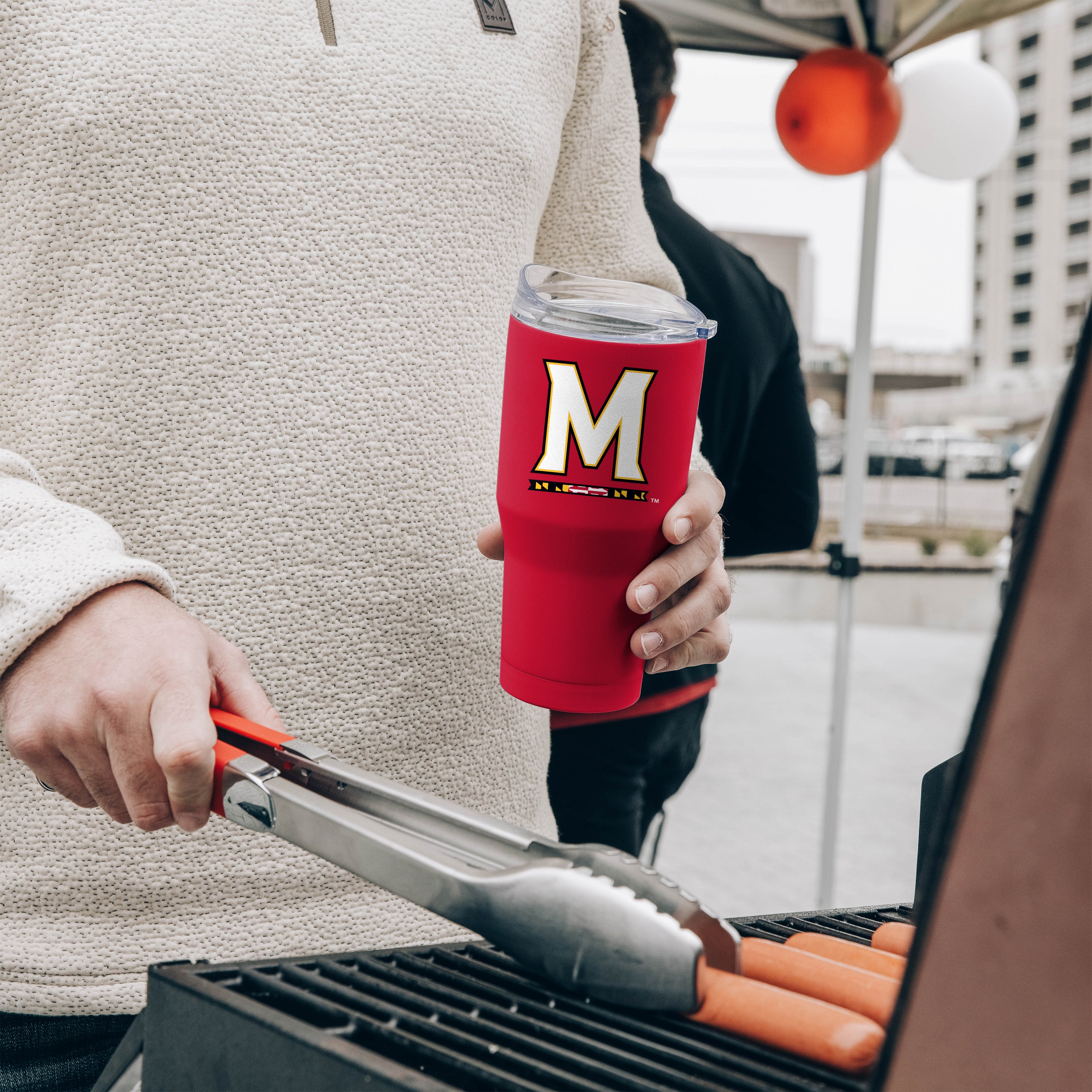 Maryland 30 oz. Flipside Powder Coat Tumbler