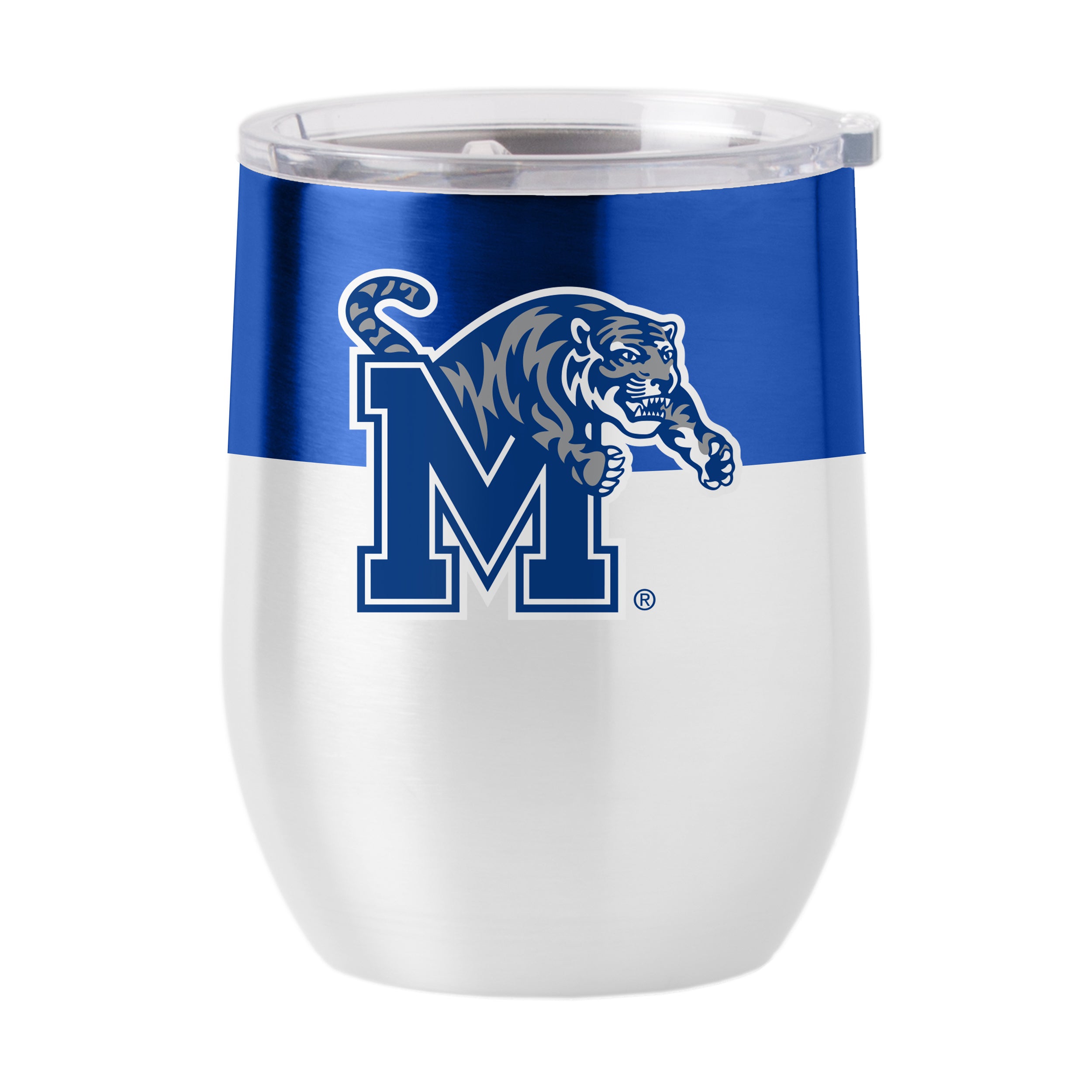 Memphis 16oz Colorblock Stainless Curved Beverage