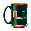Miami 14 oz. Relief Mug
