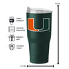 Miami 30 oz. Flipside Powder Coat Tumbler