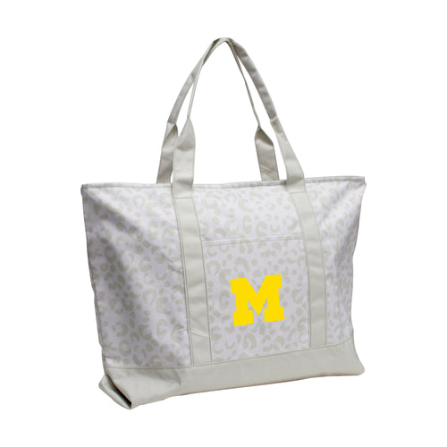 Product Image for Michigan Leopard Pattern Tote