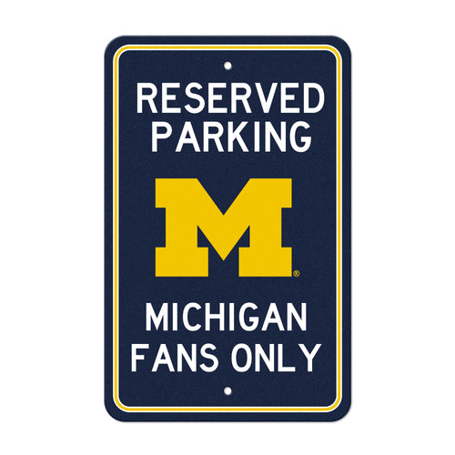 Product Image for University of Michigan Parking Sign