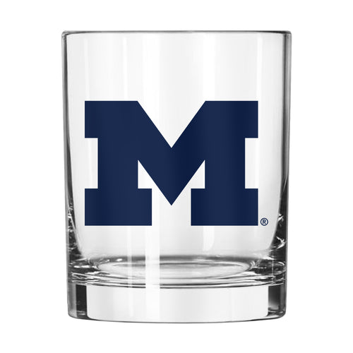 Product Image for Michigan 14oz Gameday Rocks Glass