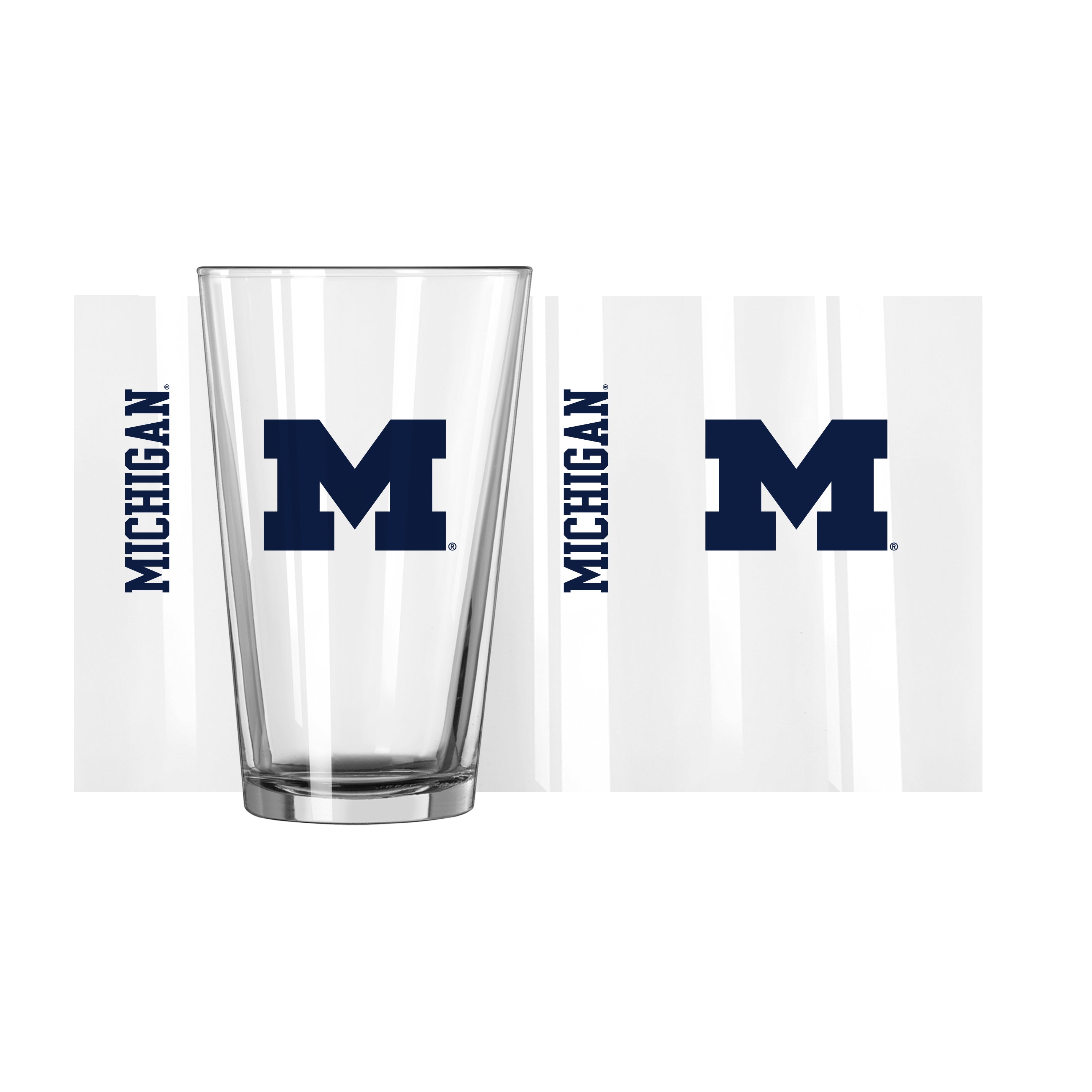 Michigan 16 oz. Gameday Pint Glass