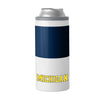 Michigan Colorblock 12oz Slim Can Coolie