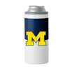 Michigan Colorblock 12oz Slim Can Coolie