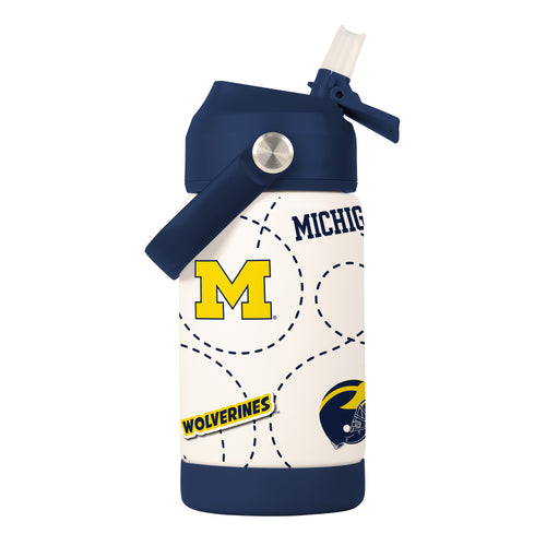 Product Image for Michigan 12oz Mascot SS Kids Bottle