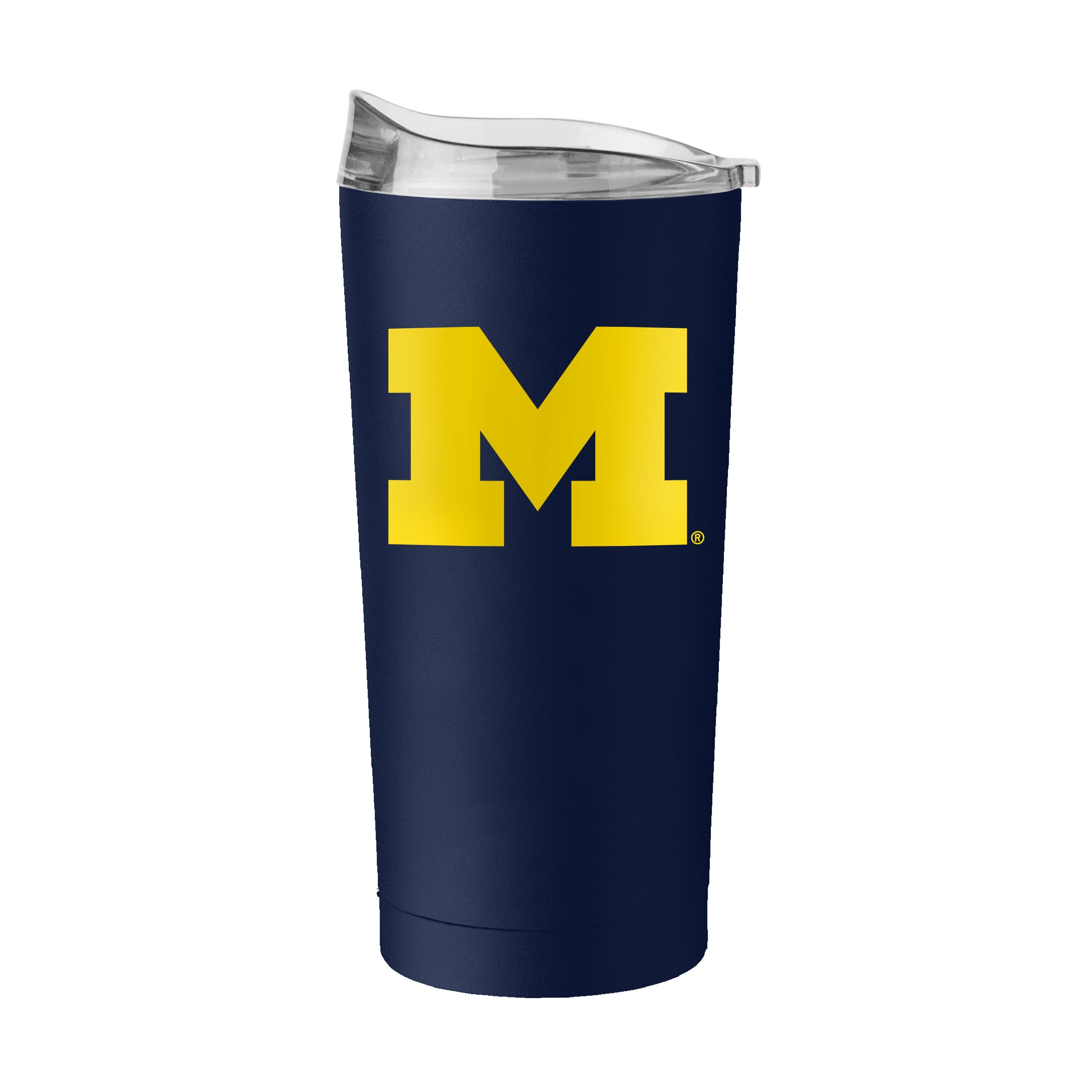 Michigan 20oz Flipside Powder Coat Tumbler - Logo Brands,Michigan 20oz Flipside Powder Coat Tumbler - Logo Brands