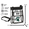 MI State Gameday Clear Crossbody