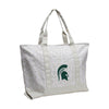 Michigan State Leopard Pattern Tote