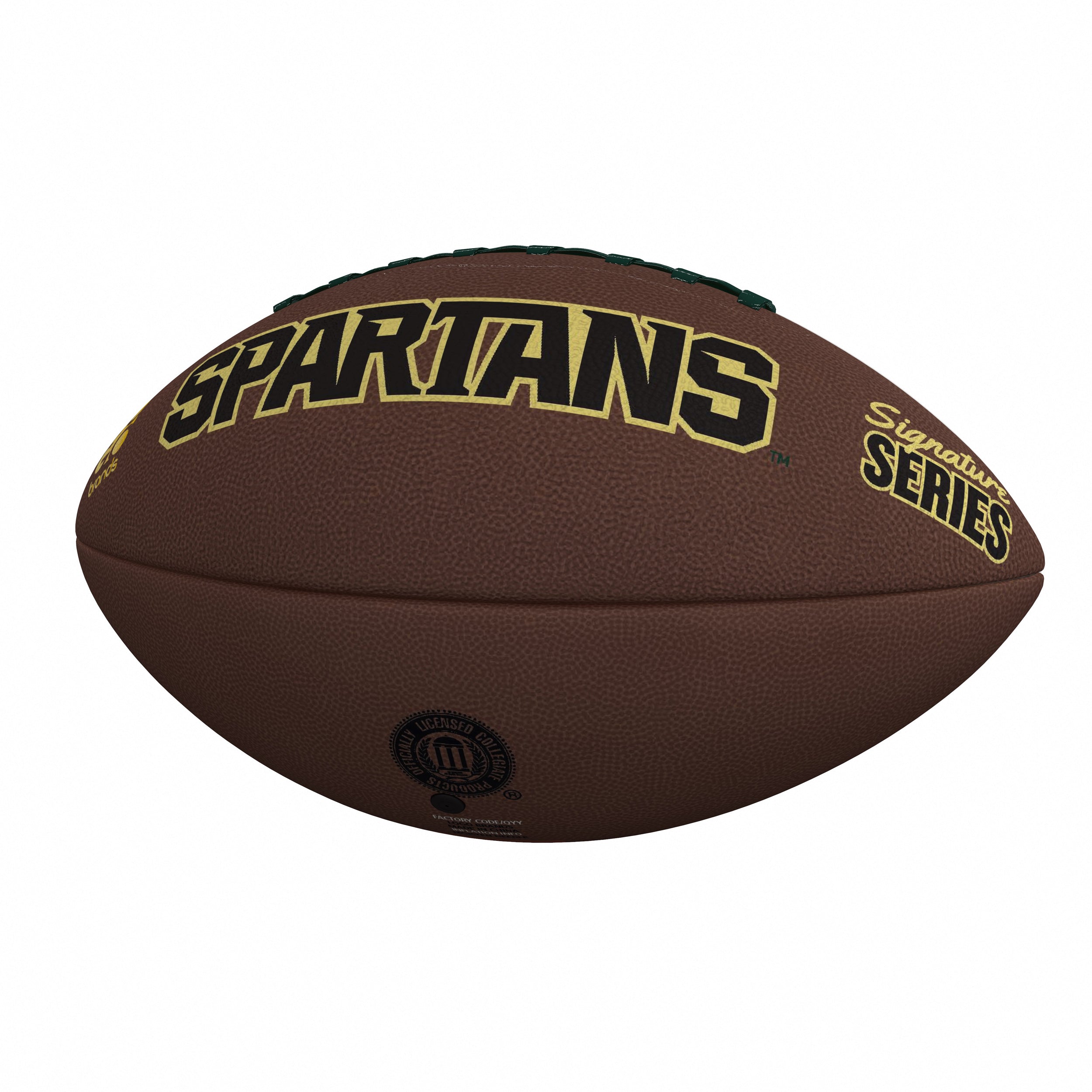 MI State Official-Size Autograph Football