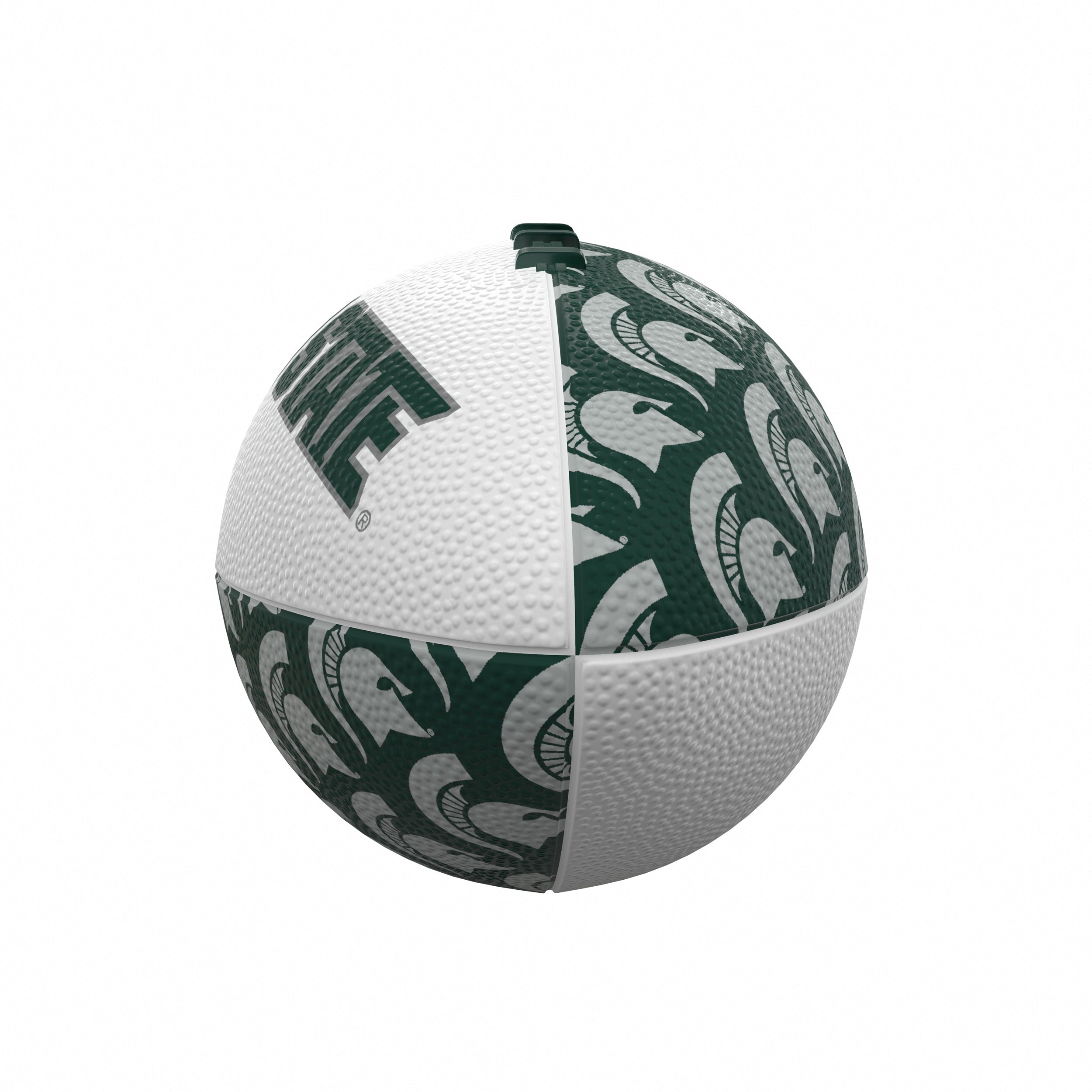 MI State Mini-Size Rubber Football