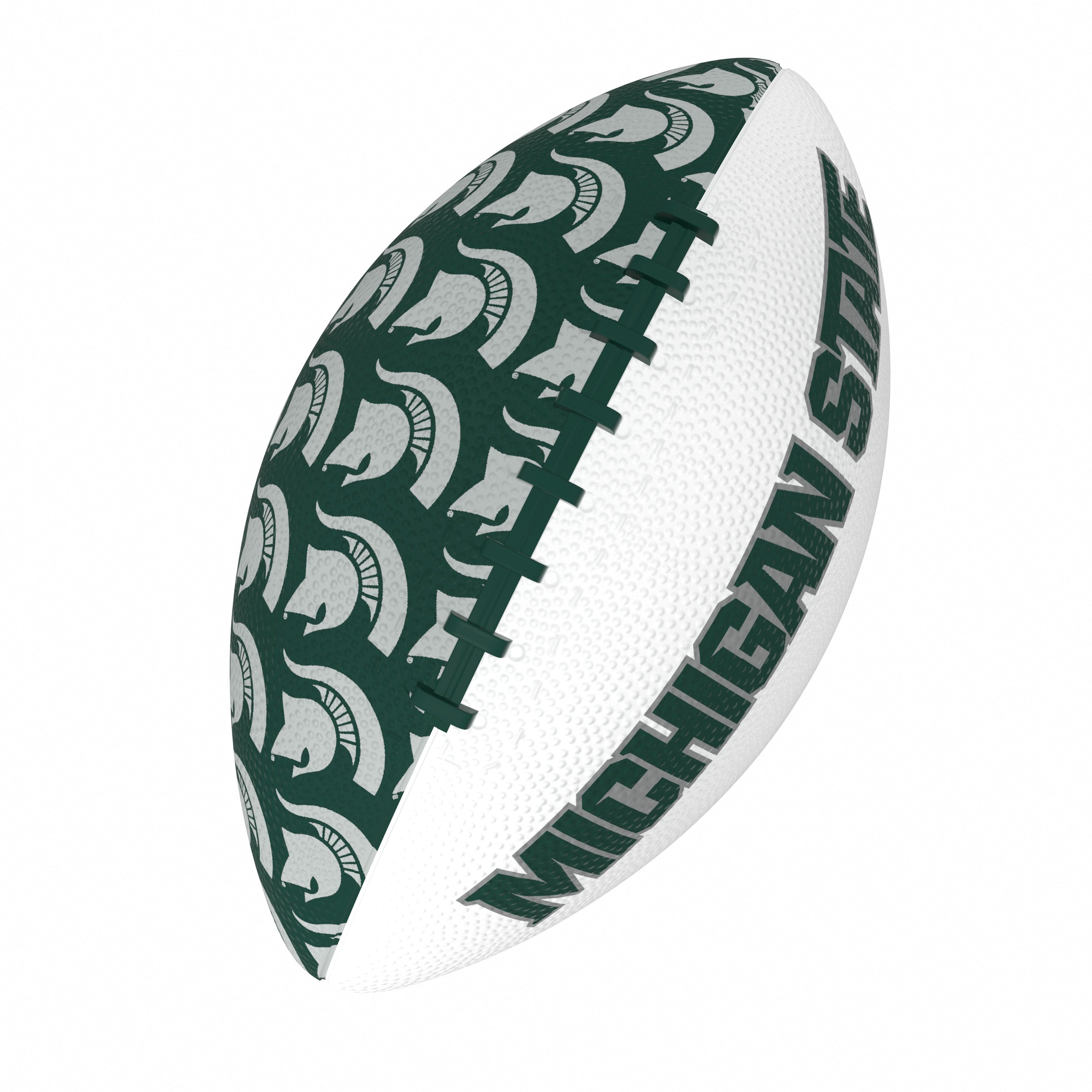 MI State Mini-Size Rubber Football