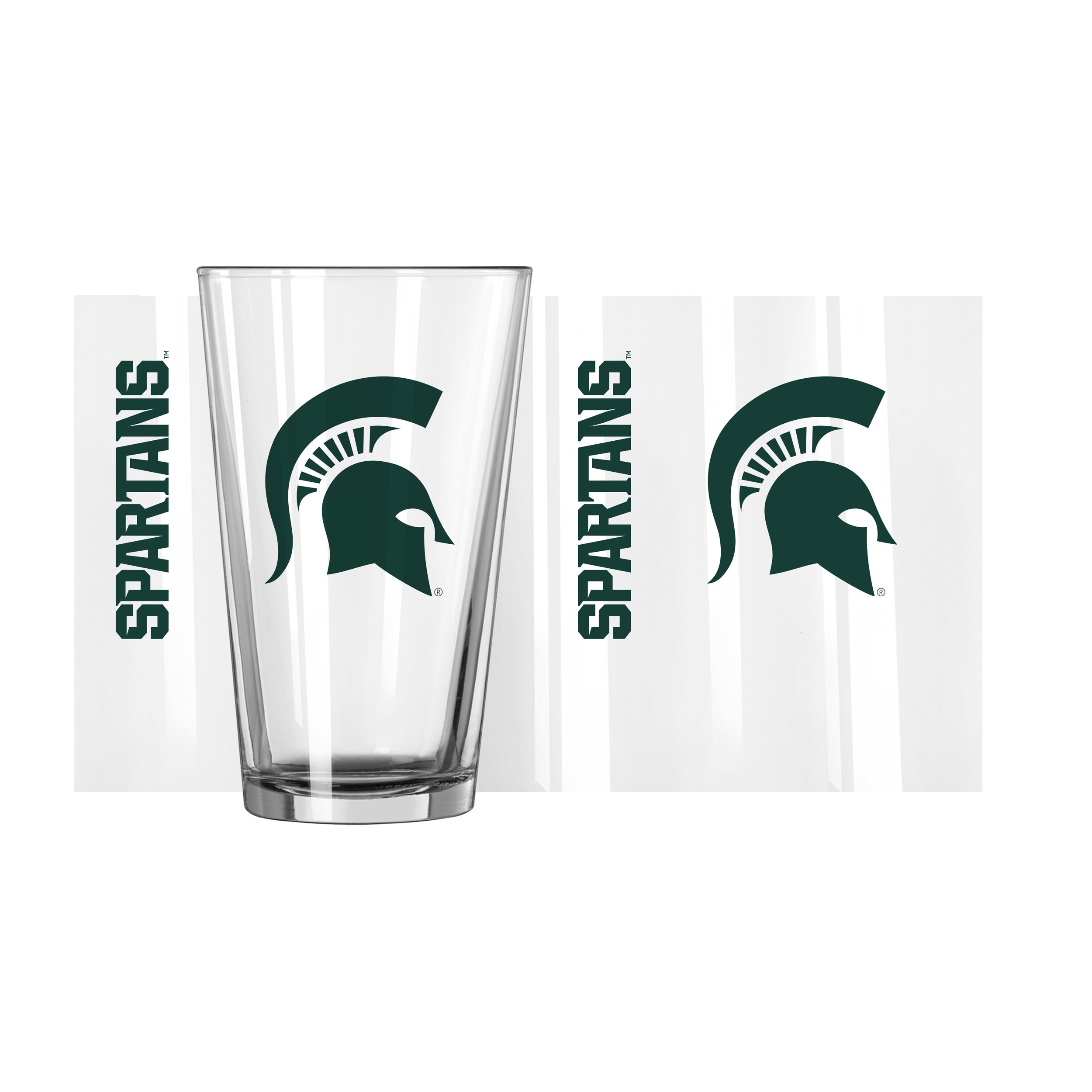 Michigan State 16 oz. Gameday Pint Glass