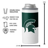 Michigan State Colorblock 12oz Slim Can Coolie